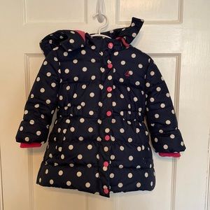 Girls puffer coat 2-3 years